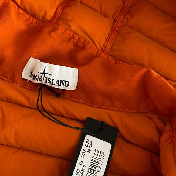 Brand New With Tags Channel Quilted Down Stone Island Men's Jacket - Picture 13 of 16